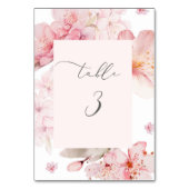 桜さくらんぼエレガント花 テーブルナンバー (裏面)