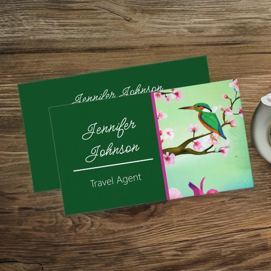 桜さくらんぼツリー旅行代理店のカワセアニドリ 名刺