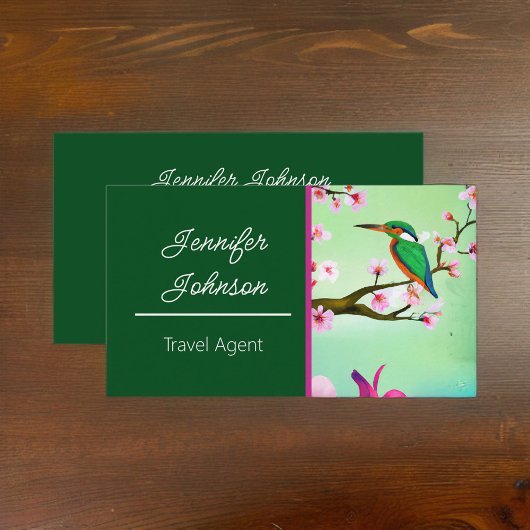 桜さくらんぼツリー旅行代理店のカワセアニドリ 名刺