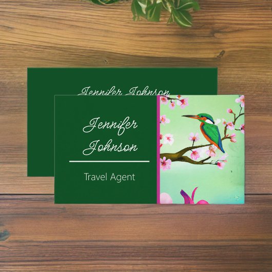 桜さくらんぼツリー旅行代理店のカワセアニドリ 名刺