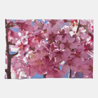 桜さくらんぼフラズレッドスターズ キッチンタオル