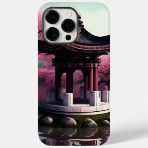 桜さくらんぼブロッサムガーデン神社池日本の Case-Mate iPhone 14 PRO MAXケース