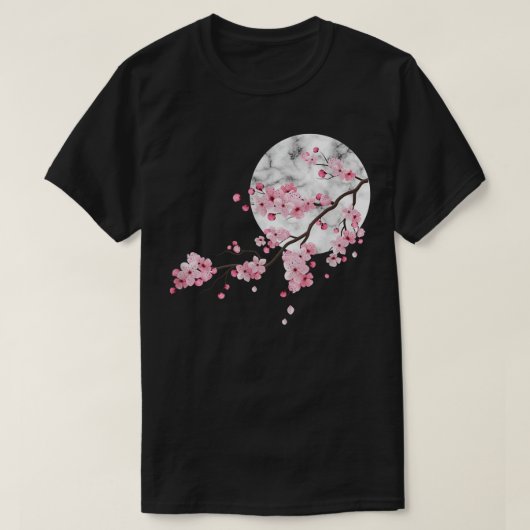 桜さくらんぼブロッサムジャパンのお気に入りの花 Tシャツ (デザイン正面)