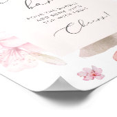 桜さくらんぼブロッサムミモザバー ポスター (角)