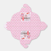 桜さくらんぼブロッサム日本のガールバースデーパーティー フェイバーボックス (折り畳みなし)