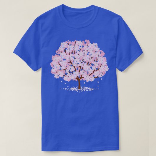 桜さくらんぼブロッサム Tシャツ (デザイン正面)