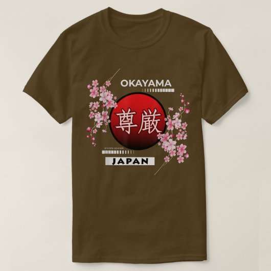 桜さくらんぼ春の花 Tシャツ (デザイン正面)
