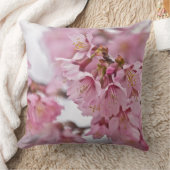 桜さくらんぼ花ピ淡い色のンク クッション (ブランケット)