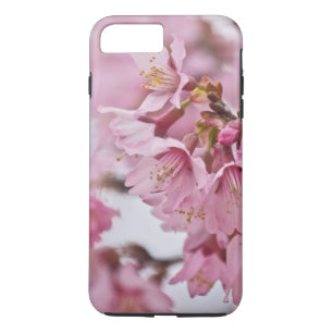 桜さくらんぼ花ピ淡い色のンク iPhone 8 PLUS/7 PLUSケース
