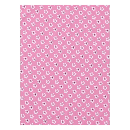 桜さくらんぼ花 テーブルクロス (正面)