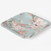 桜さくらんぼ花 ペーパープレート (傾斜あり)