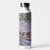 桜とセコイアの森 ウォーターボトル (左面)