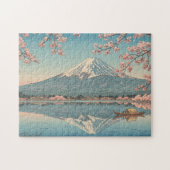 桜と富士山 Sakura and Mt.Fuji Japan ジグソーパズル (横)