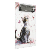桜と猫と蝶 (10) ミニクリップボード (アングル)
