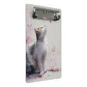 桜と猫と蝶 (13) ミニクリップボード (アングル)