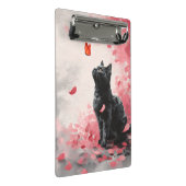 桜と猫と蝶 (3) ミニクリップボード (アングル)