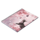 桜と猫と蝶 (7) ノートブック (左側)