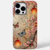 桜と蝶のランタン Case-Mate iPhoneケース (裏面)