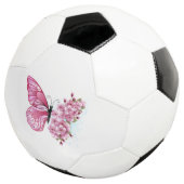 桜と蝶の花 サッカーボール (3/4)