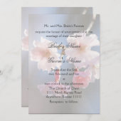 桜と詩のウェディング 招待状 (正面/裏面)