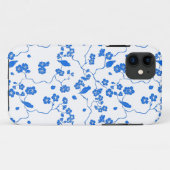 桜と鳥のブループリント Case-Mate iPhoneケース (裏面(横))