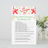 桜どのように良い知っている赤ちゃんシャワーのゲーム (スタンド正面)