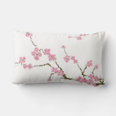 桜によってはアメリカ人のMoJoの枕が開花します ランバークッション (裏面)