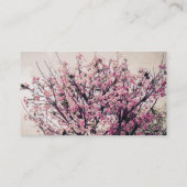 桜によっては名刺が開花します 名刺 (裏面)