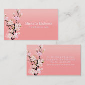 桜のかわいいの桜 名刺 (正面/裏面)