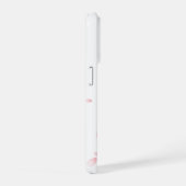 桜のそよ風ミニマリスト iPhoneケース (右側面)