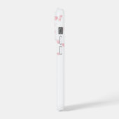 桜のそよ風ミニマリスト iPhoneケース (左側面)