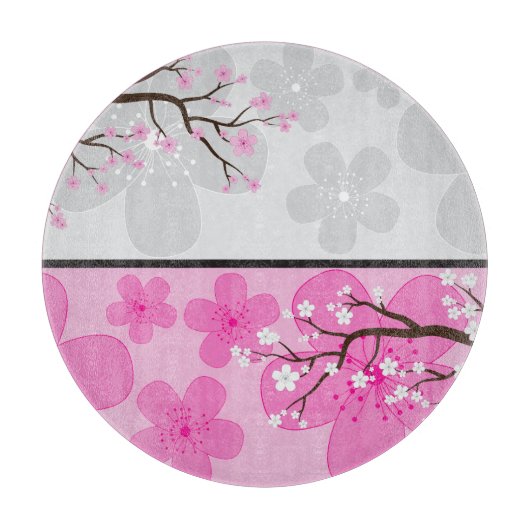 桜ののぼり カッティングボード (正面)