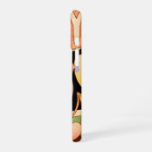 桜のイラスト iPhone 16ケース (左側面)