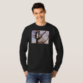 桜のクローズアップ Tシャツ (正面フル)