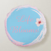 桜のケーキ ラウンドクッション (裏面)
