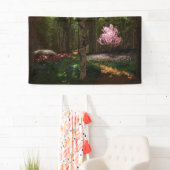 桜のコンチェルトの旗 横断幕 (インサイチュ)