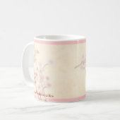 桜のコーヒー コーヒーマグカップ (正面左)