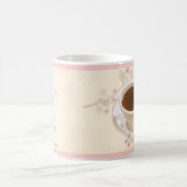 桜のコーヒー コーヒーマグカップ (中央)