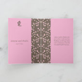 桜のサンキューカード サンキューカード (内部)