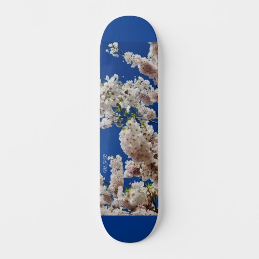 桜のスケートボード スケートボード (正面)