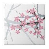 桜のタイル タイル (正面)