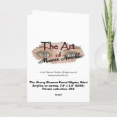 "桜のダンス" (宮古Odori) カード (裏面)