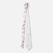 桜のツリーブランチのタイのデザイン1 ネクタイ (裏面)