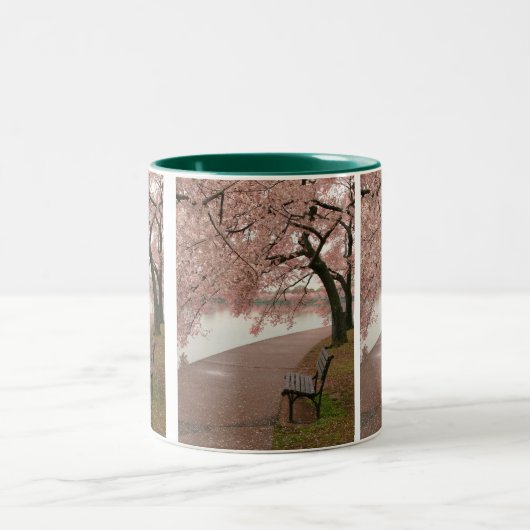 桜のツートーンマグ ツートーンマグカップ (中央)