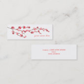 桜のテレホンカード コーリングカード (正面/裏面)