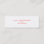 桜のテレホンカード コーリングカード (裏面)