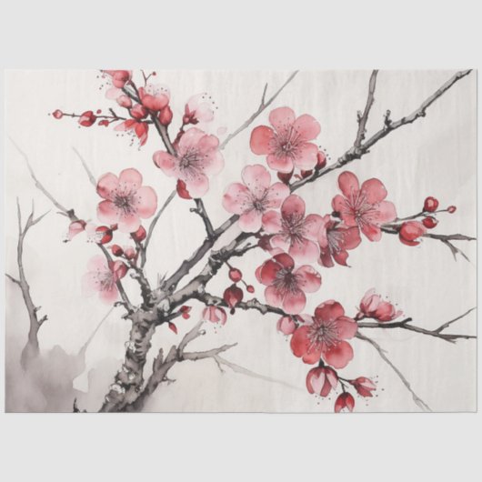 桜のデザインシリーズ11 薄葉紙 (正面)