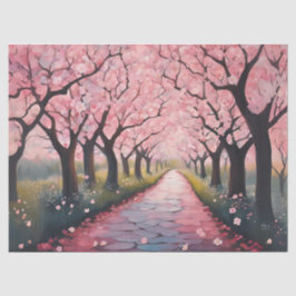 桜のトンネル 薄葉紙