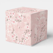桜のピンクバースデーギフトボックス フェイバーボックス (裏面サイド)