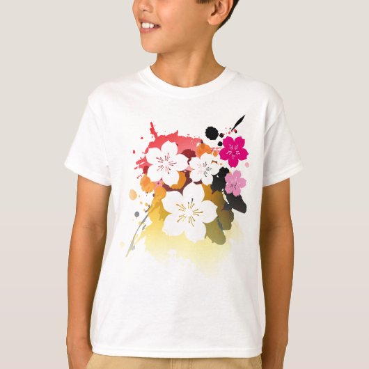 桜のフェスティバル Tシャツ (正面)